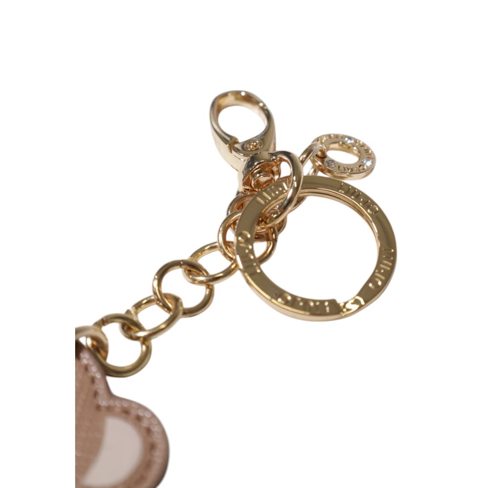 LIU JO Beige Polyethylene Keychain