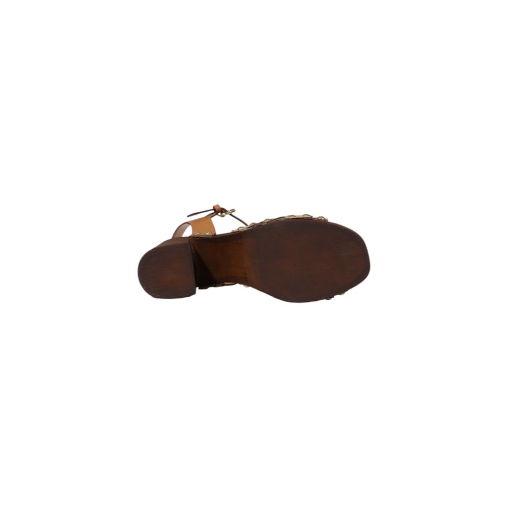 ALVIERO MARTINI 1a CLASSE Beige Leather Sandal
