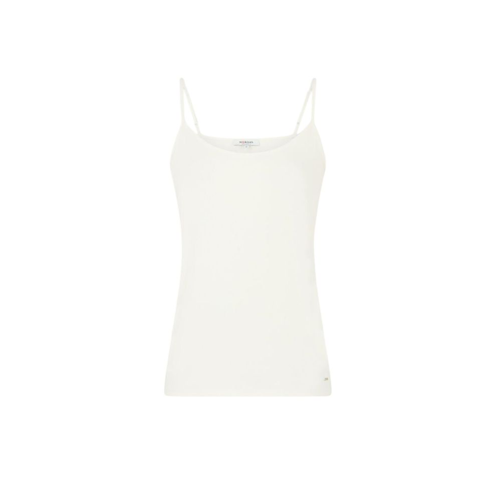 Morgan Lane Cream Cotton Tank Top