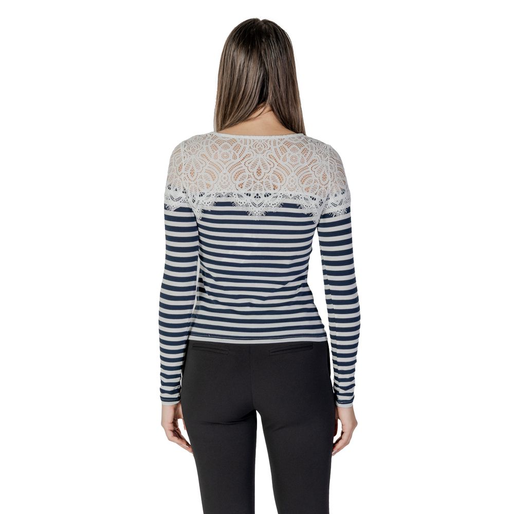 Morgan Lane White Recycled Polyester Long Sleeve