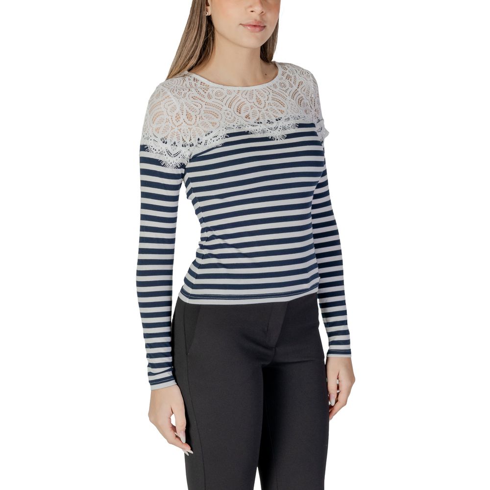 Morgan Lane White Recycled Polyester Long Sleeve