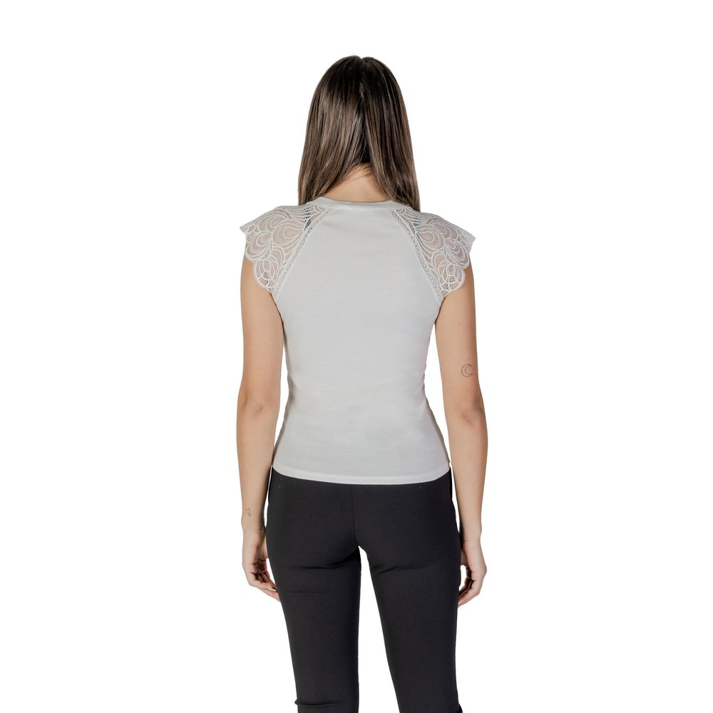 Morgan Lane White Recycled Polyester Tank Top