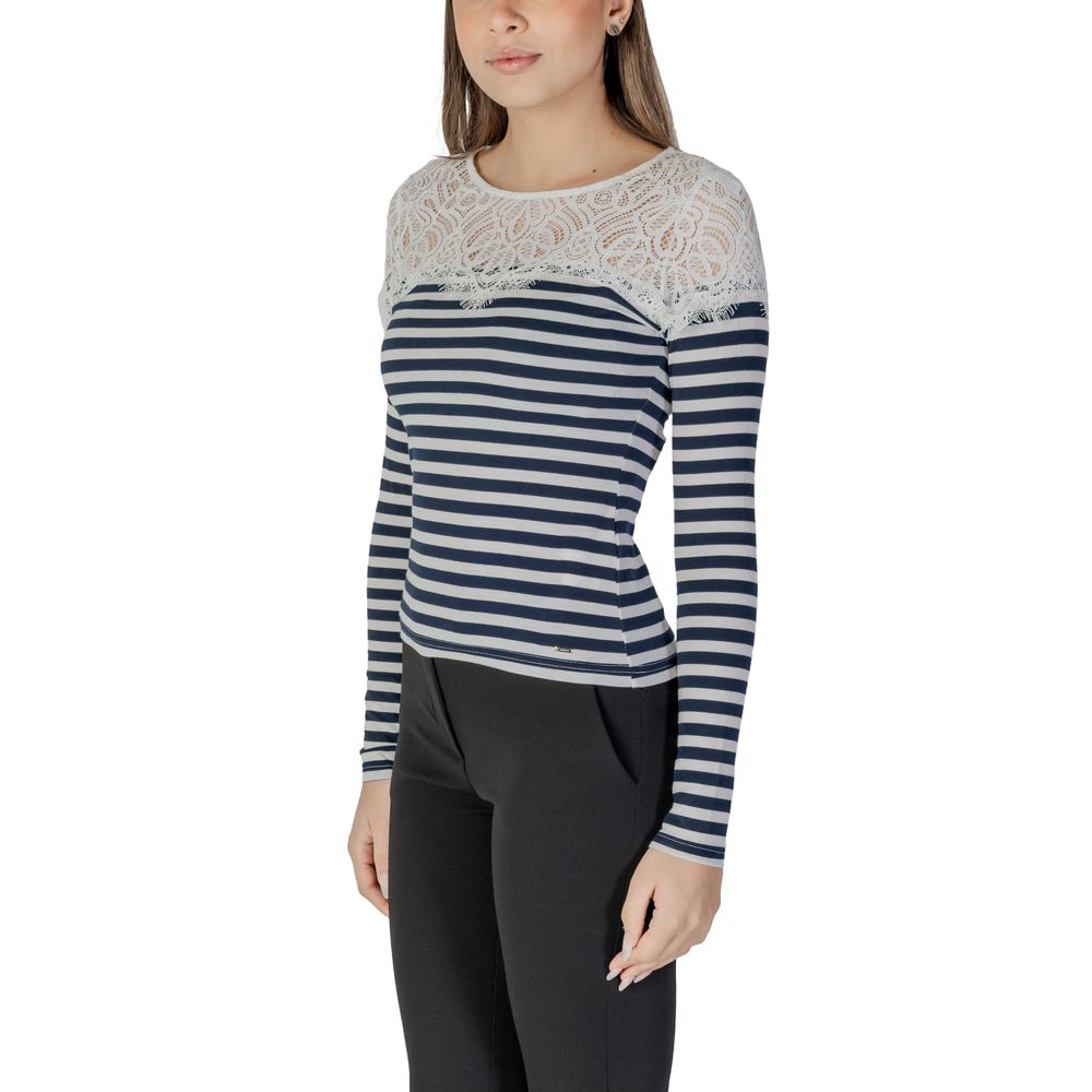 Morgan Lane White Recycled Polyester Long Sleeve
