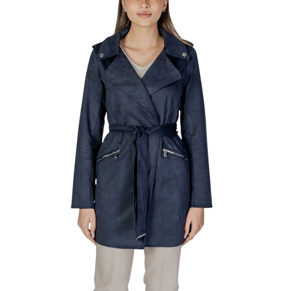 Morgan Lane Blue Polyester Coat