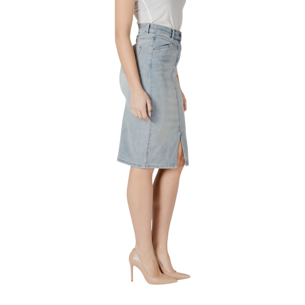 Morgan Lane Blue Cotton Long
