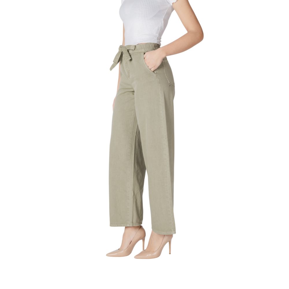 ONLY Green Cotton Pant