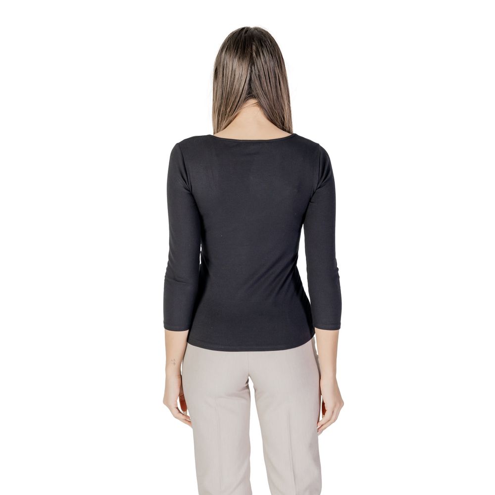 Morgan Lane Black Viscose Long Sleeve