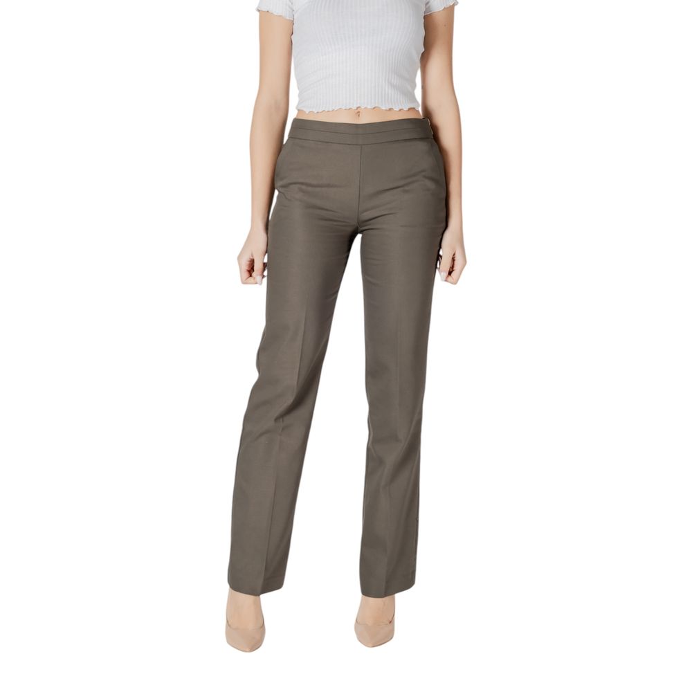 Morgan Lane Green Cotton Pant