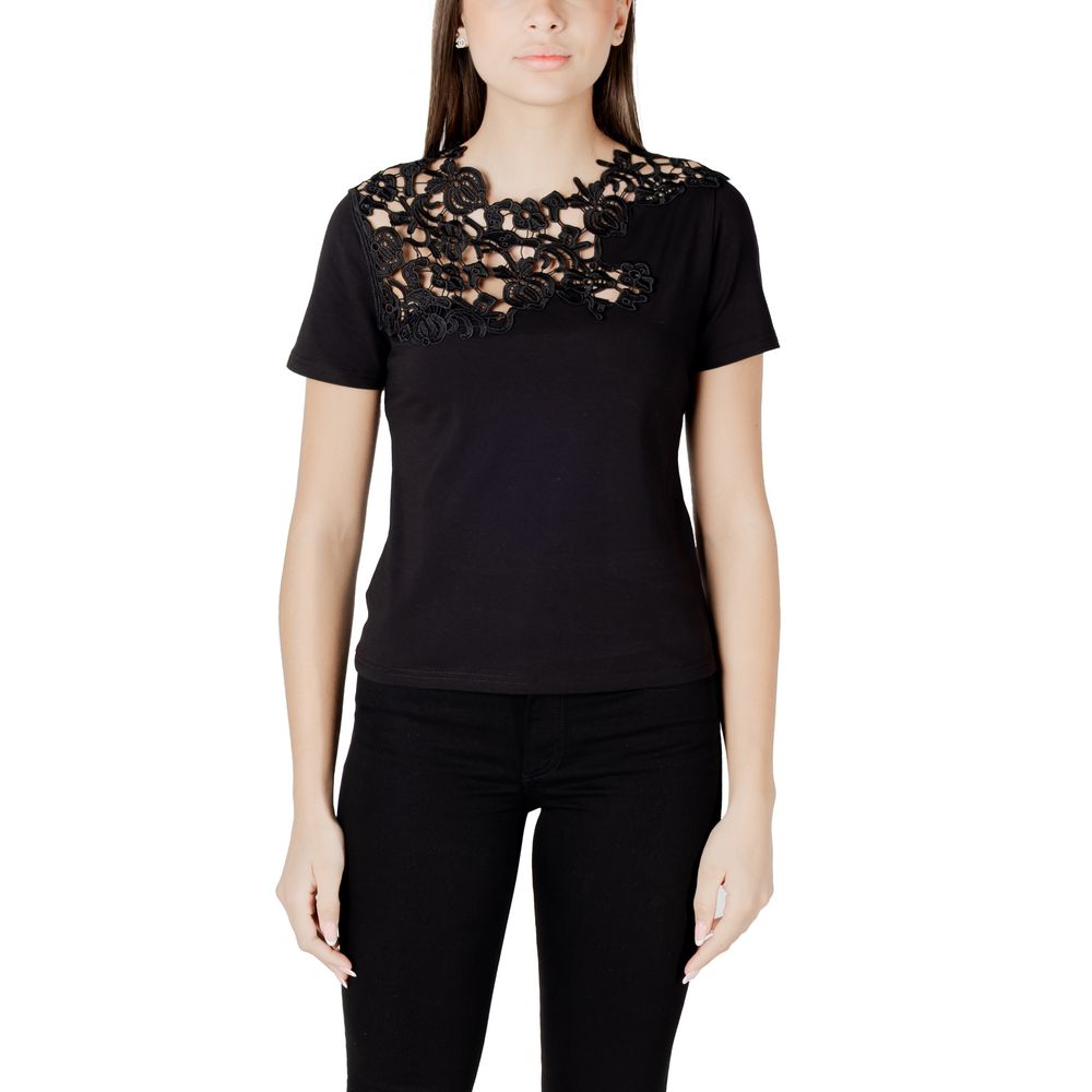 Morgan Lane Black Cotton T-Shirt
