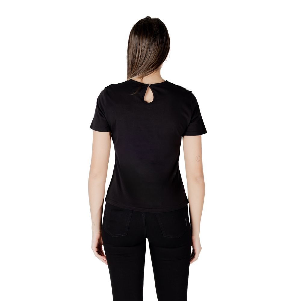 Morgan Lane Black Cotton T-Shirt