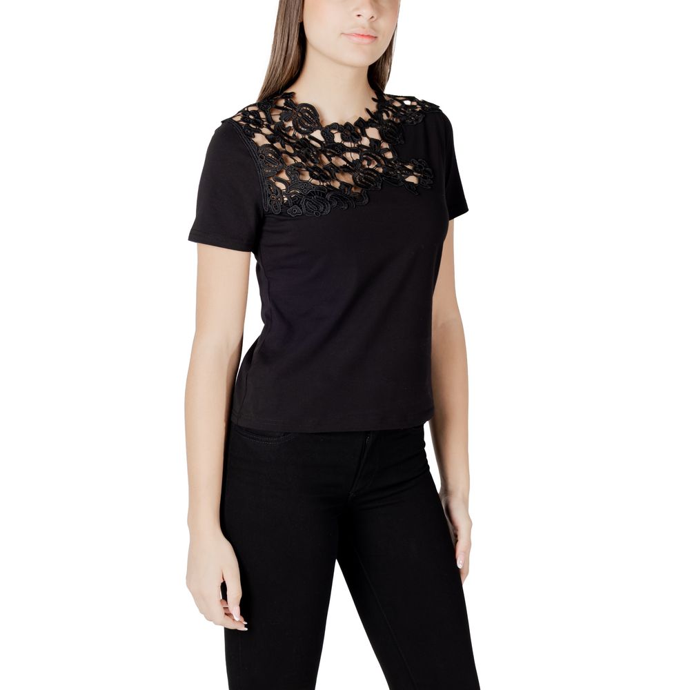 Morgan Lane Black Cotton T-Shirt