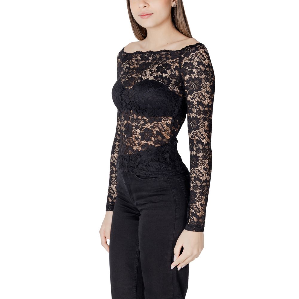 Morgan Lane Black Polyamide Long Sleeve
