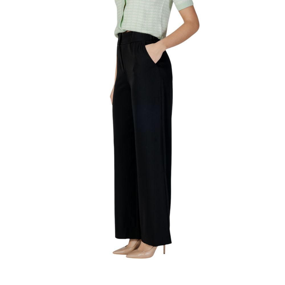 Morgan Lane Black Polyester Pant