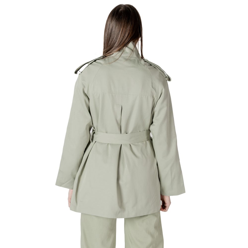 Morgan Lane Green Cotton Parka