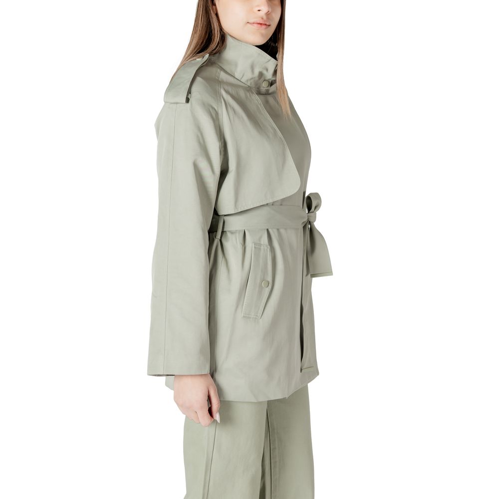 Morgan Lane Green Cotton Parka