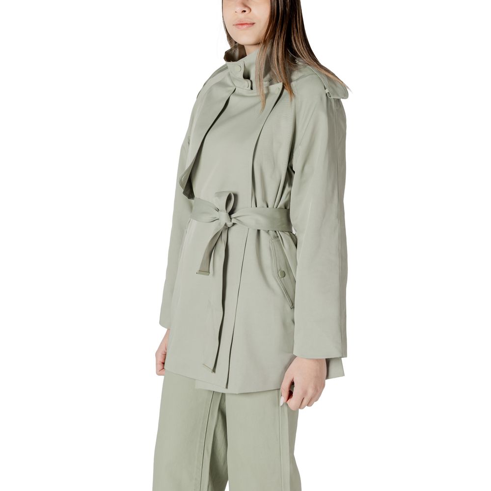 Morgan Lane Green Cotton Parka