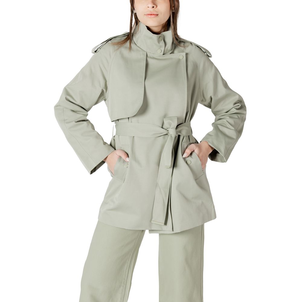 Morgan Lane Green Cotton Parka