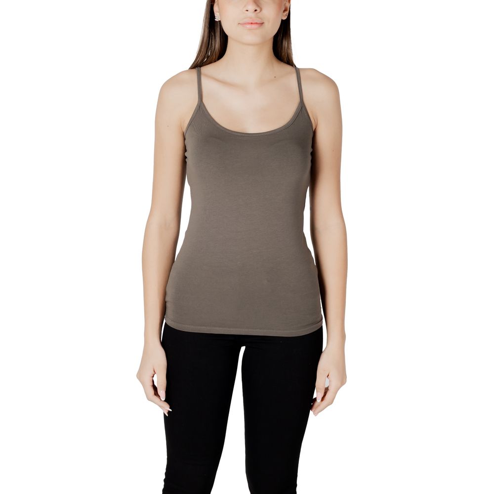 Morgan Lane Green Cotton Tank Top