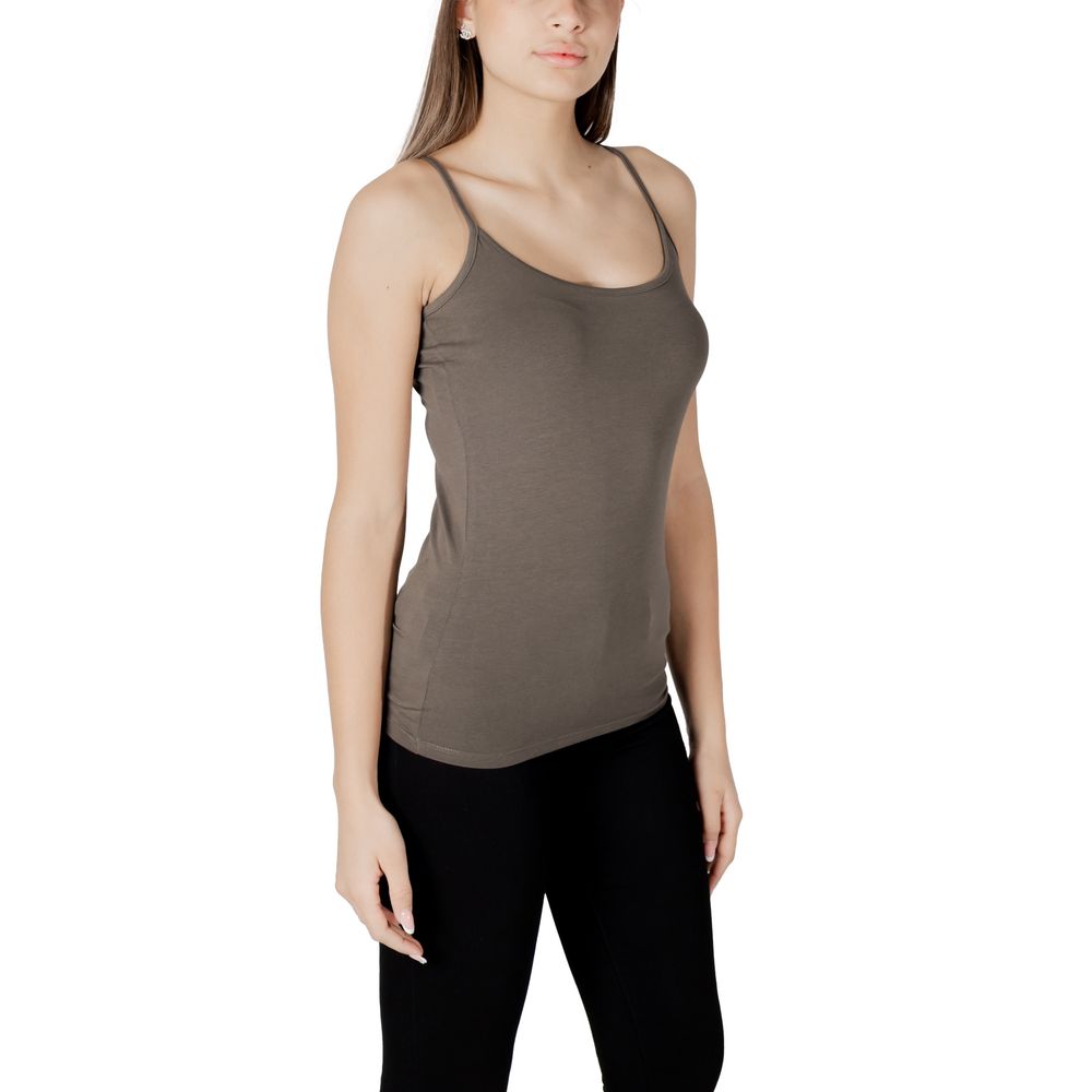Morgan Lane Green Cotton Tank Top