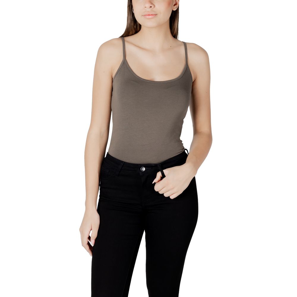 Morgan Lane Green Cotton Tank Top