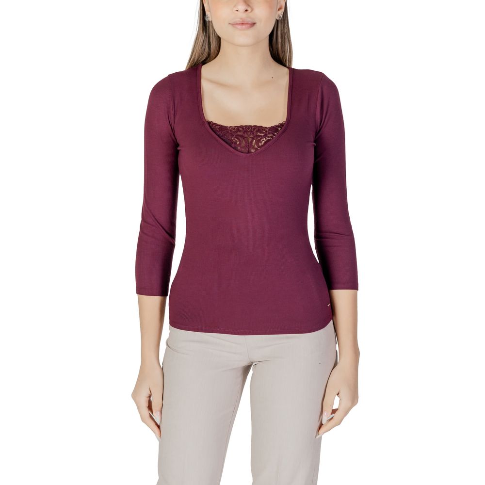 Morgan Lane Purple Viscose Long Sleeve