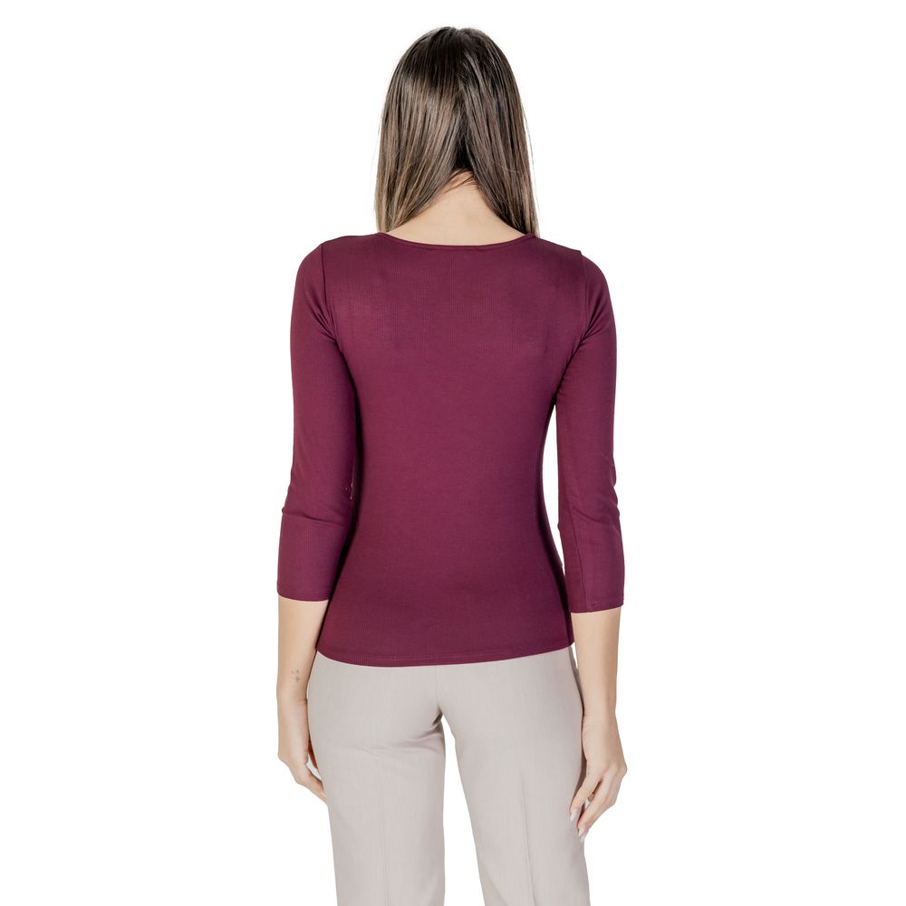 Morgan Lane Purple Viscose Long Sleeve