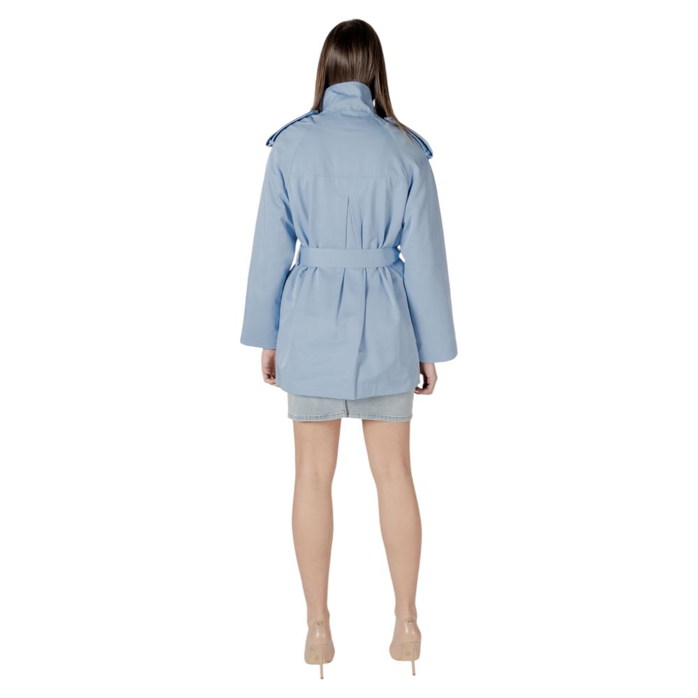 Morgan Lane Blue Cotton Parka