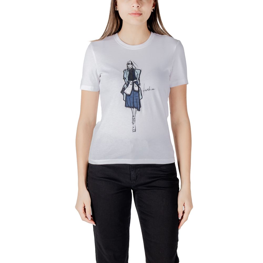 ONLY White Organic Cotton T-Shirt