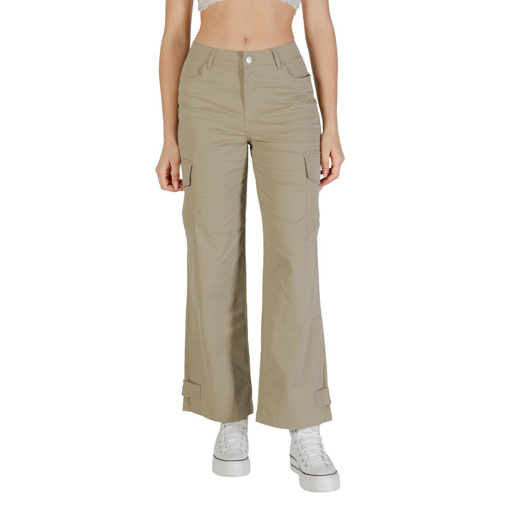 ONLY Beige Cotton Pant