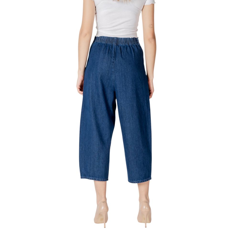 ONLY Blue Cotton Jeans Denim