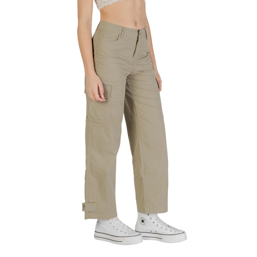 ONLY Beige Cotton Pant