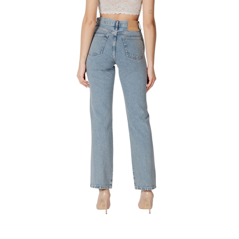 ONLY Blue Cotton Mom Jean
