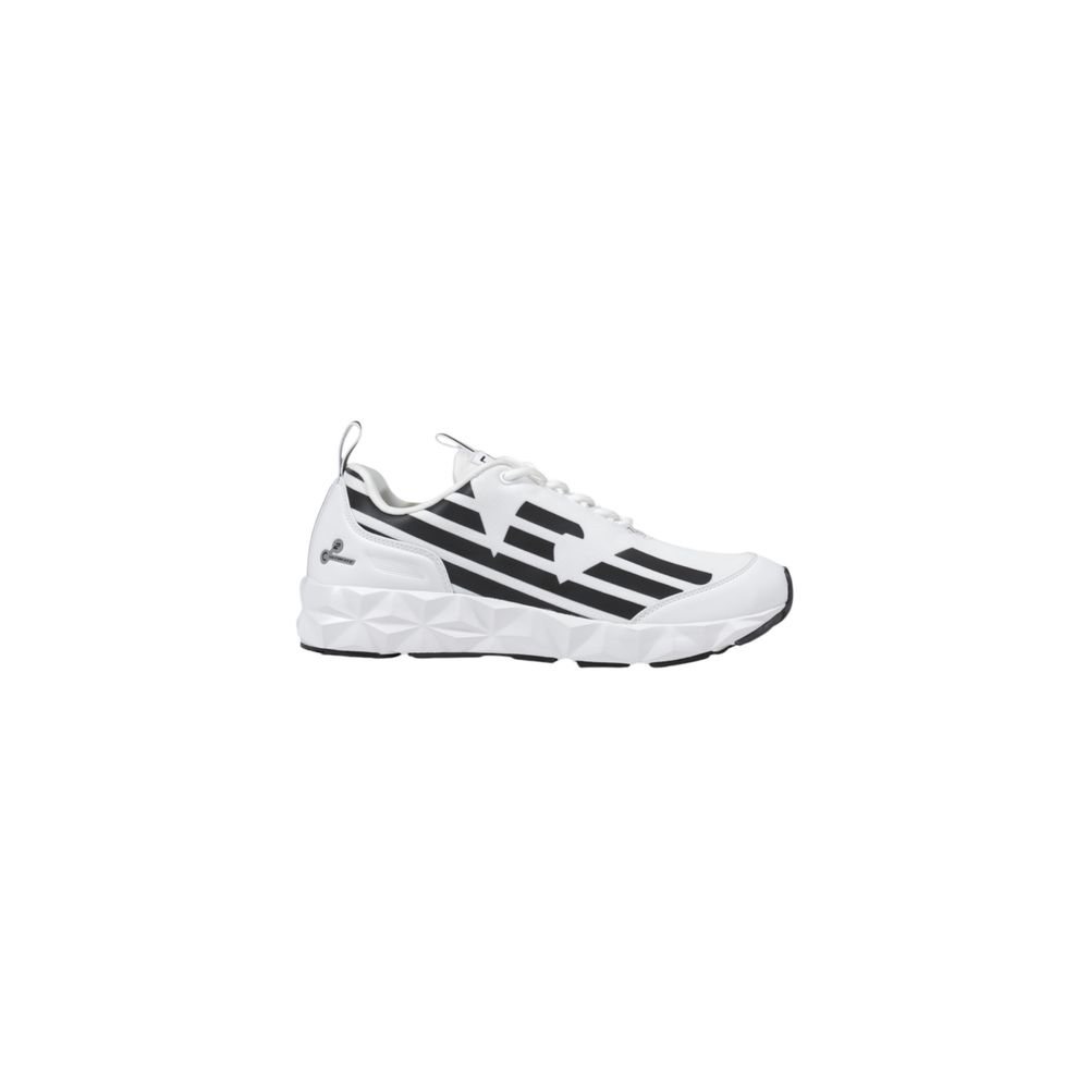 Armani EA7 Emporio Black And White Polyester Sneaker