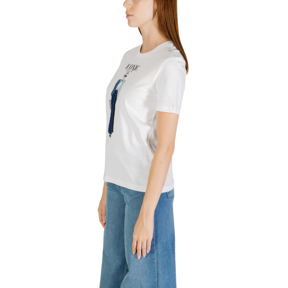 ONLY Blue Organic Cotton T-Shirt