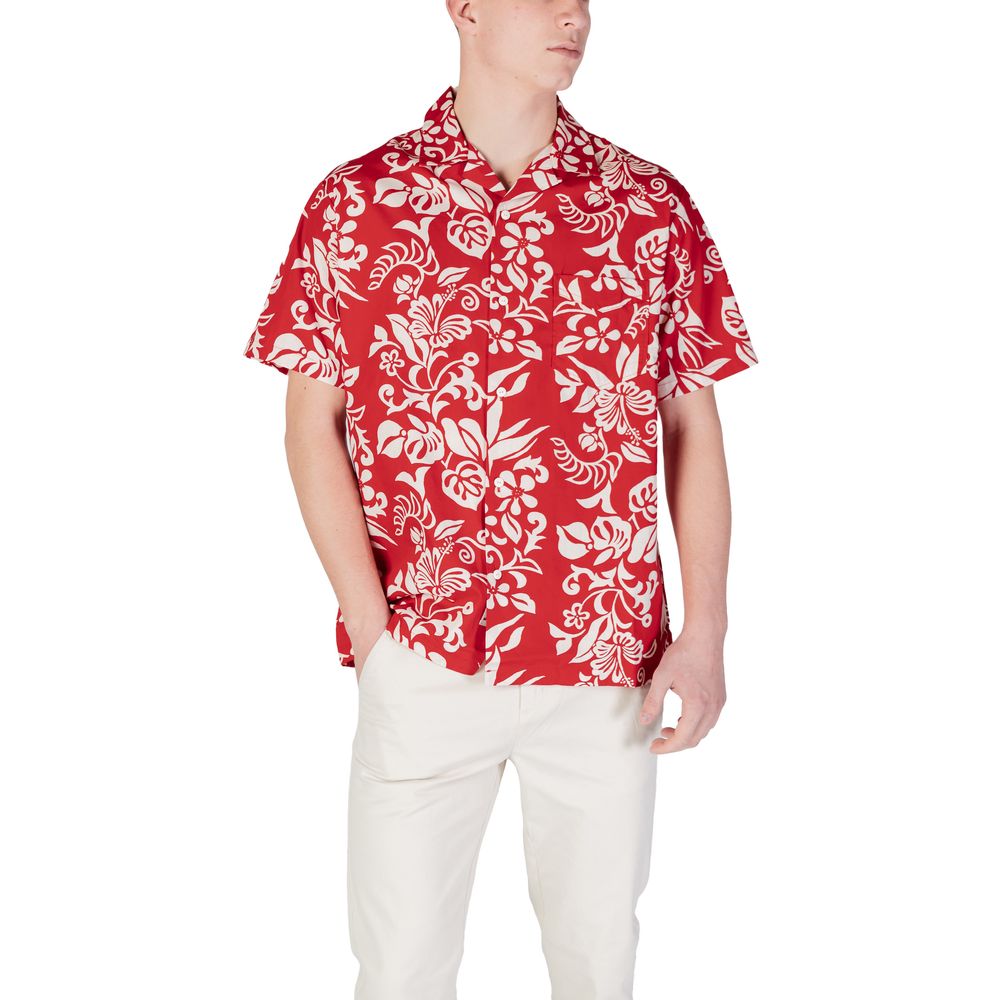 Replay Red Cotton Shortsleeve