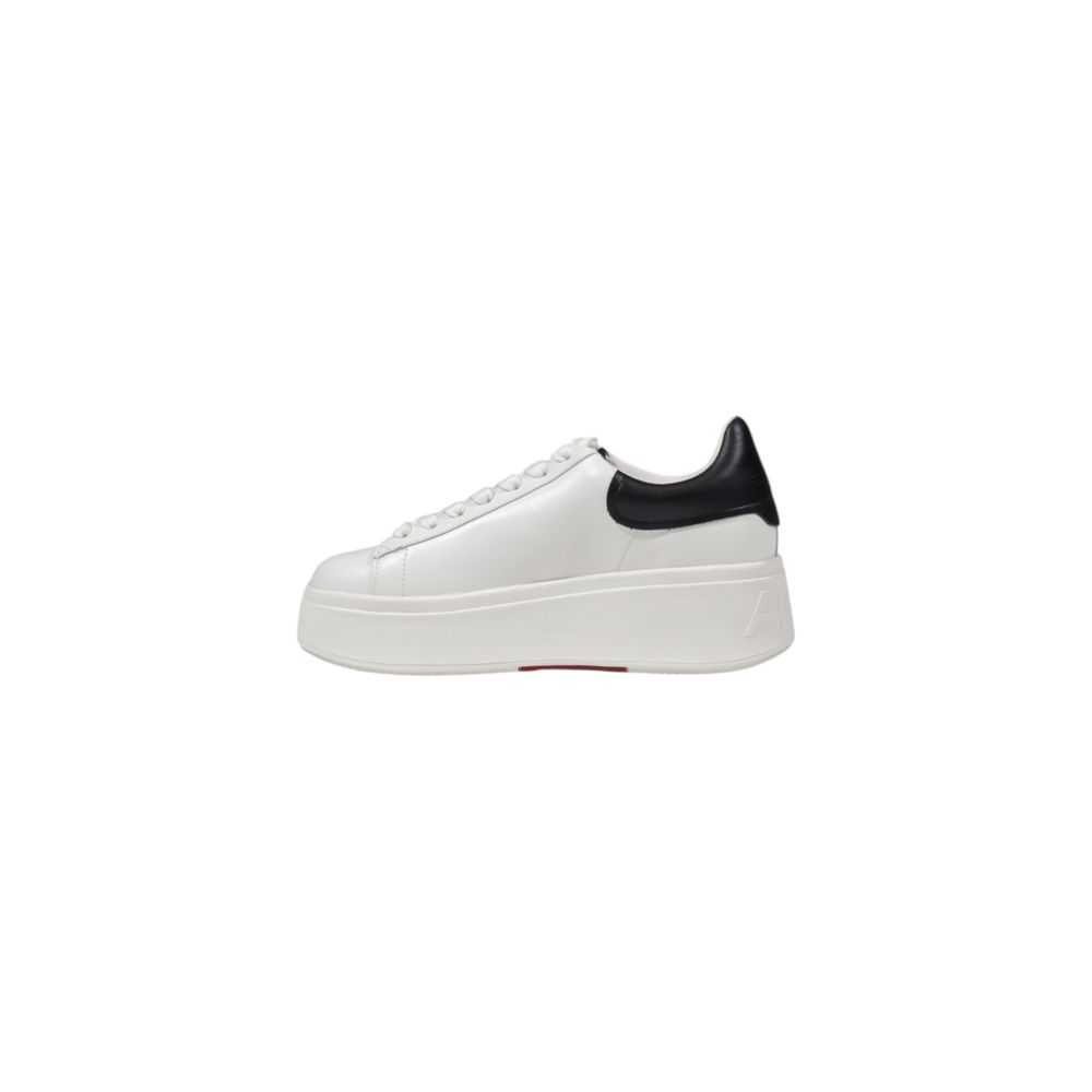 Ash Black And White Leather Sneaker