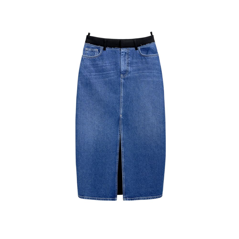 Desigual Blue Polyester Long