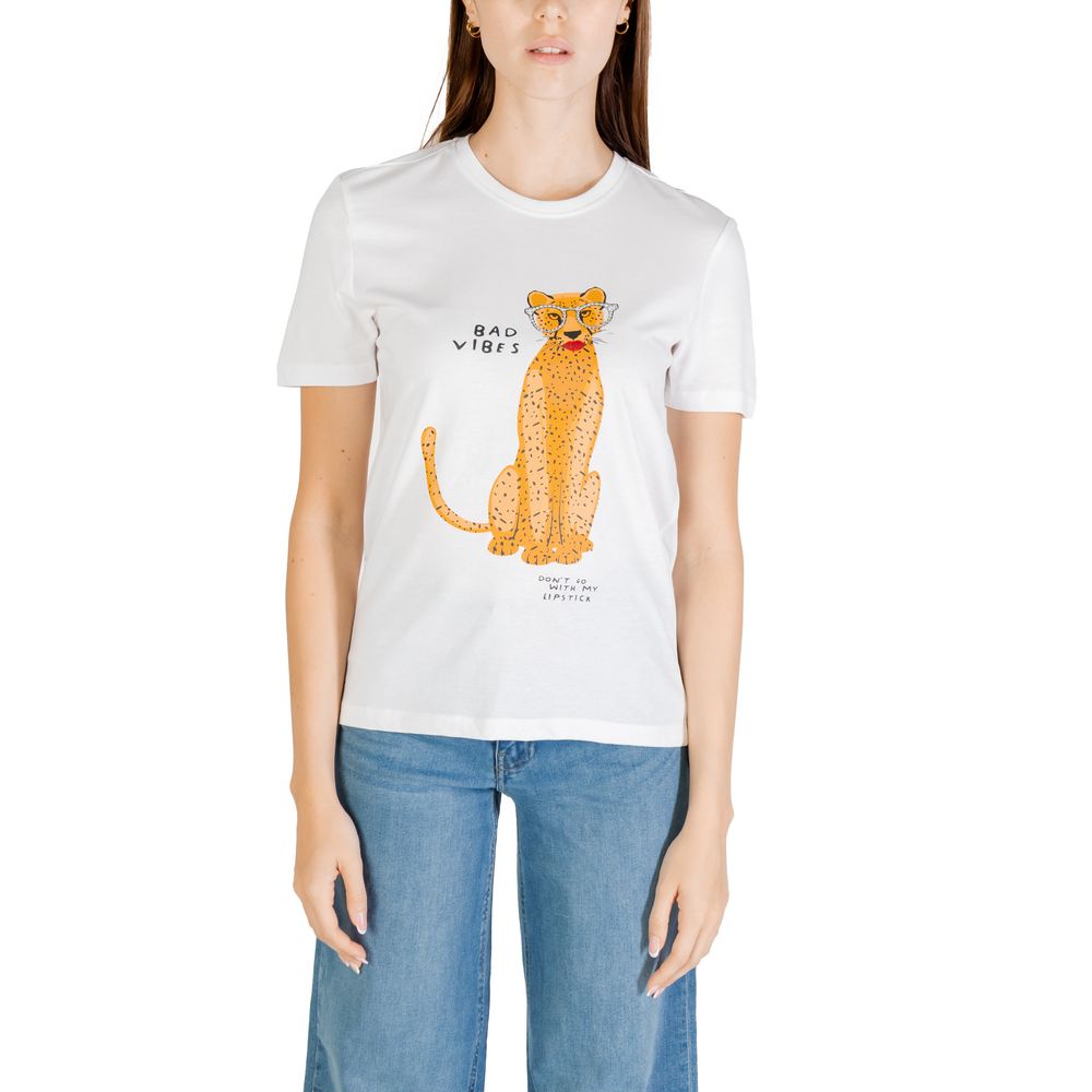ONLY White Organic Cotton T-Shirt