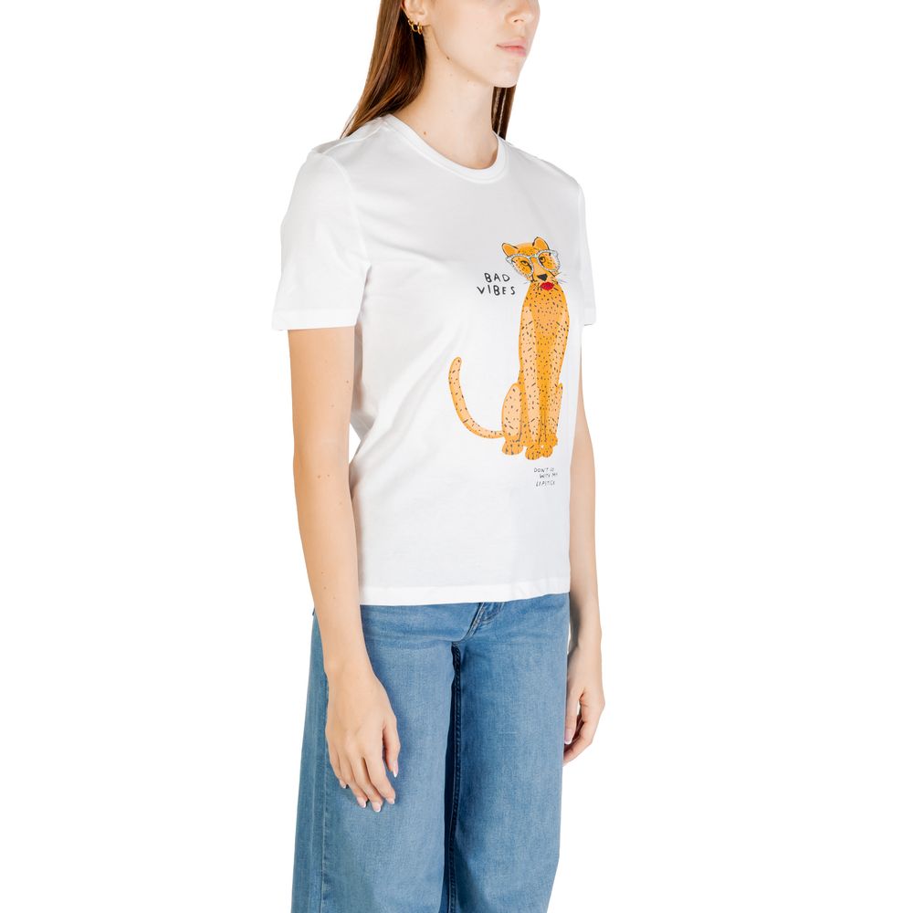 ONLY White Organic Cotton T-Shirt