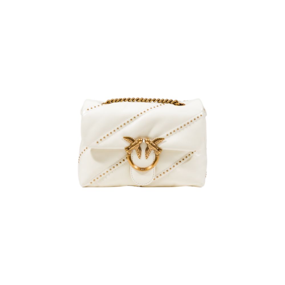 Pinko White Polyethylene Handbag
