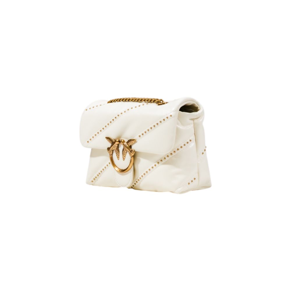 Pinko White Polyethylene Handbag