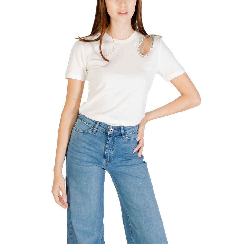 ONLY White Organic Cotton T-Shirt
