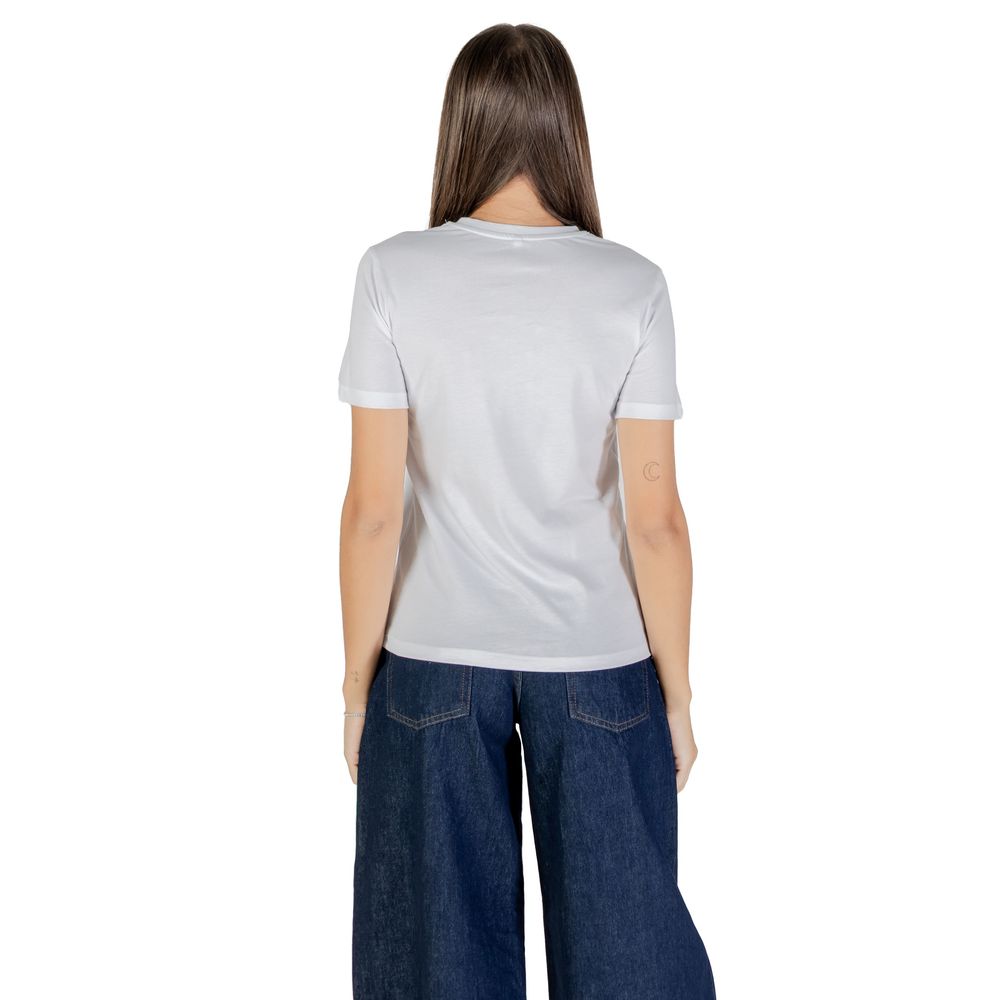 ONLY White Cotton T-Shirt