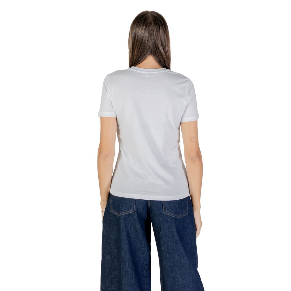 ONLY Bordeaux Cotton T-Shirt