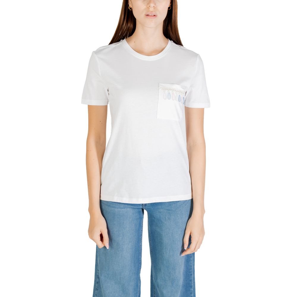 ONLY White Organic Cotton T-Shirt
