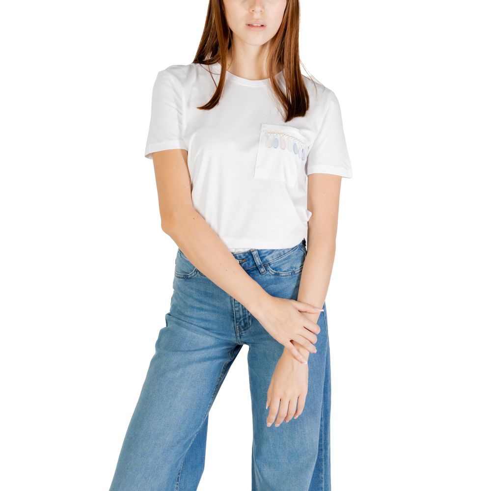 ONLY White Organic Cotton T-Shirt