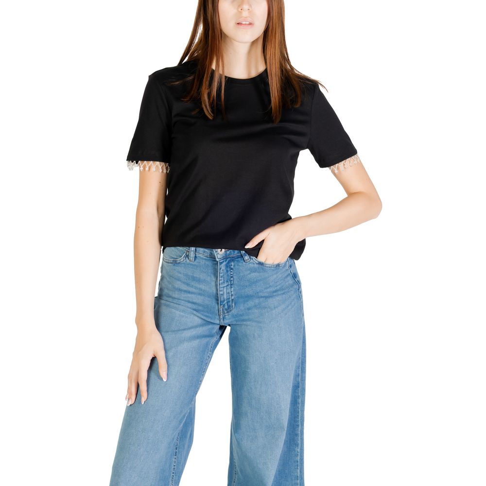 ONLY Black Organic Cotton T-Shirt