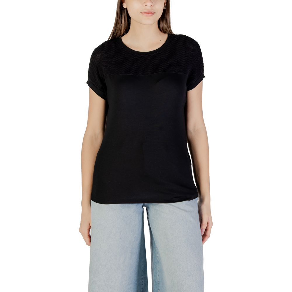 Street One Black Viscose T-Shirt