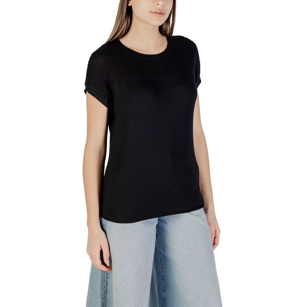 Street One Black Viscose T-Shirt