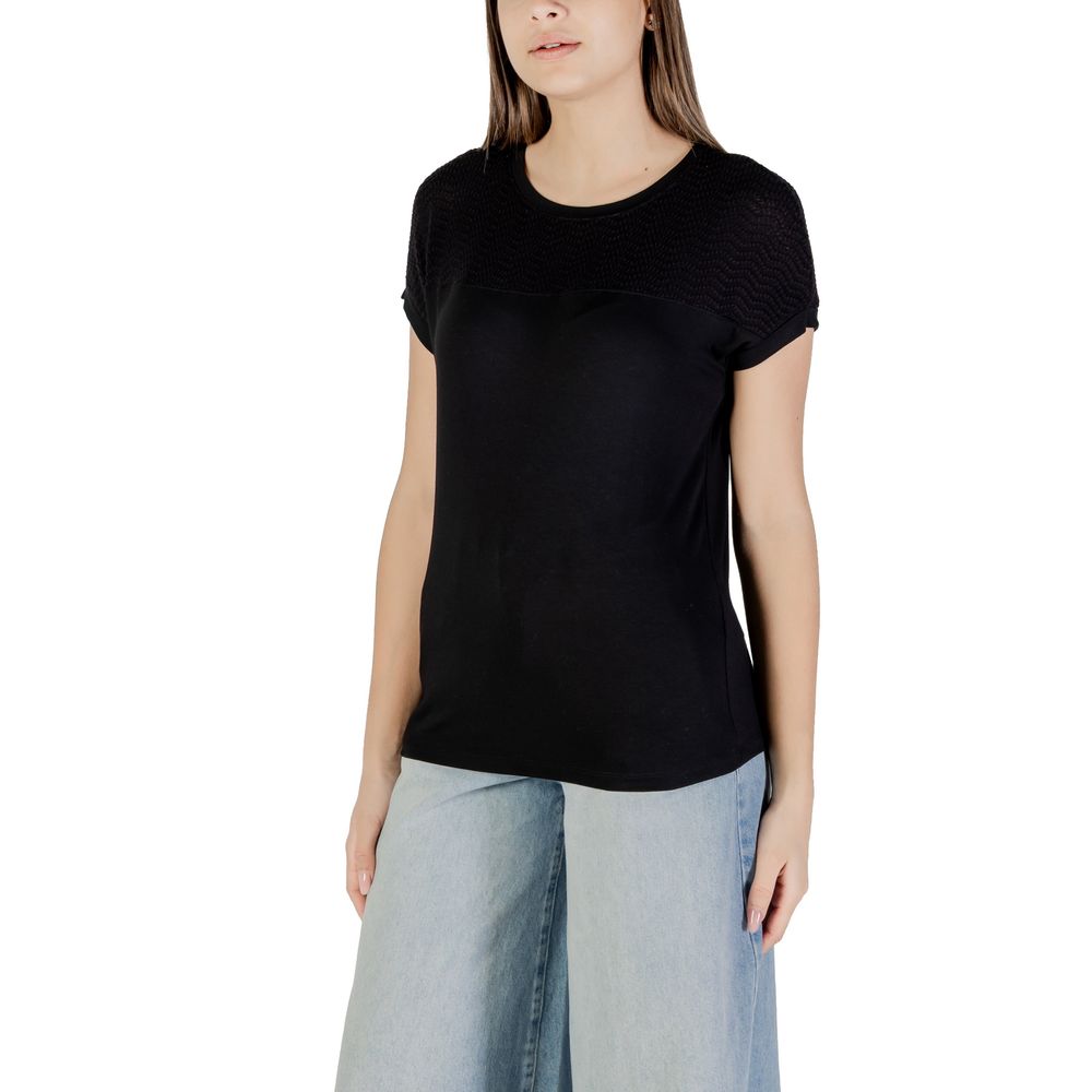 Street One Black Viscose T-Shirt